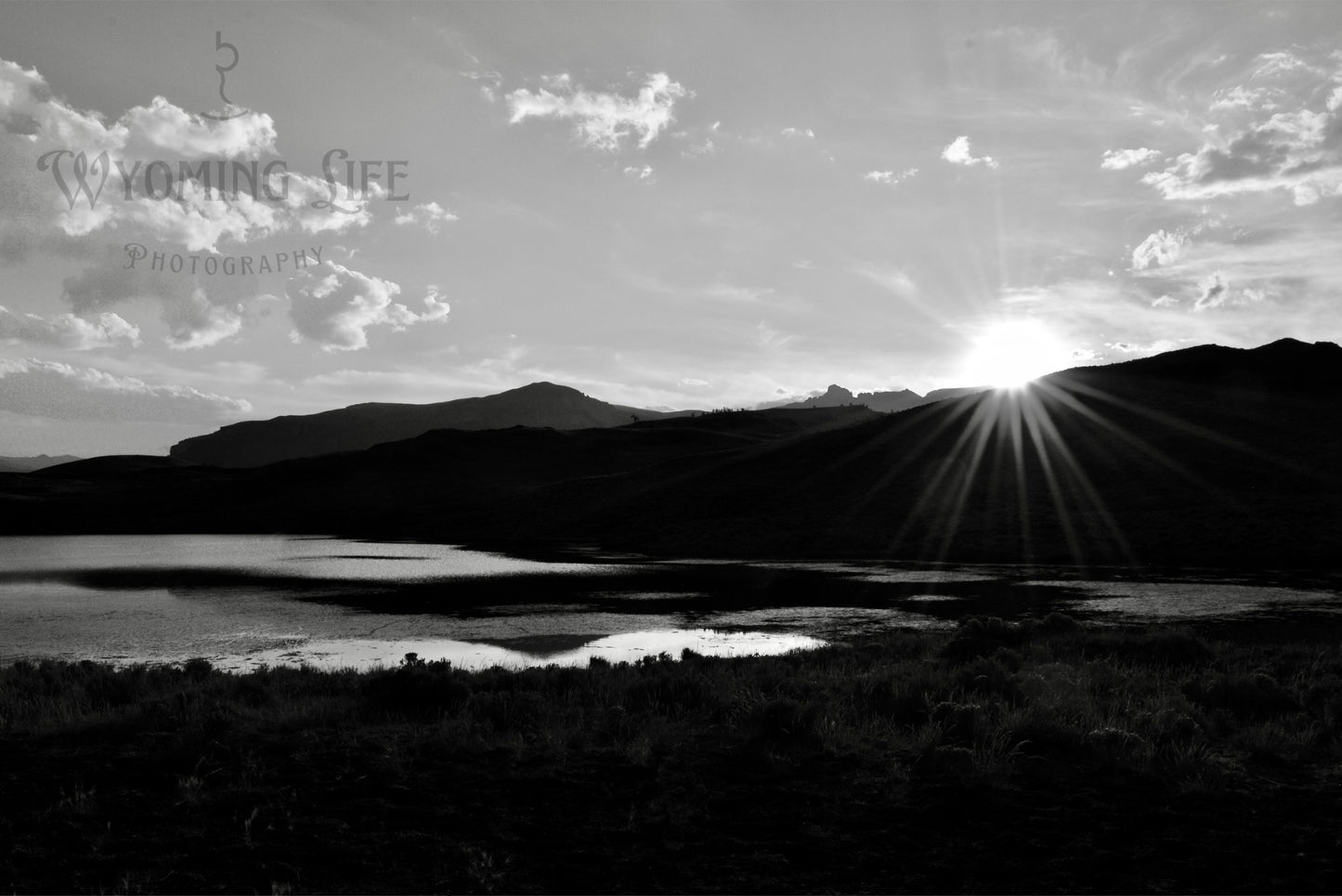 Matte Print, Spud Lake Sunset