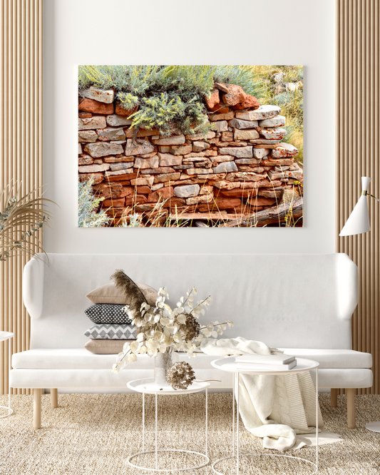 Canvas, Old Root Cellar Wall