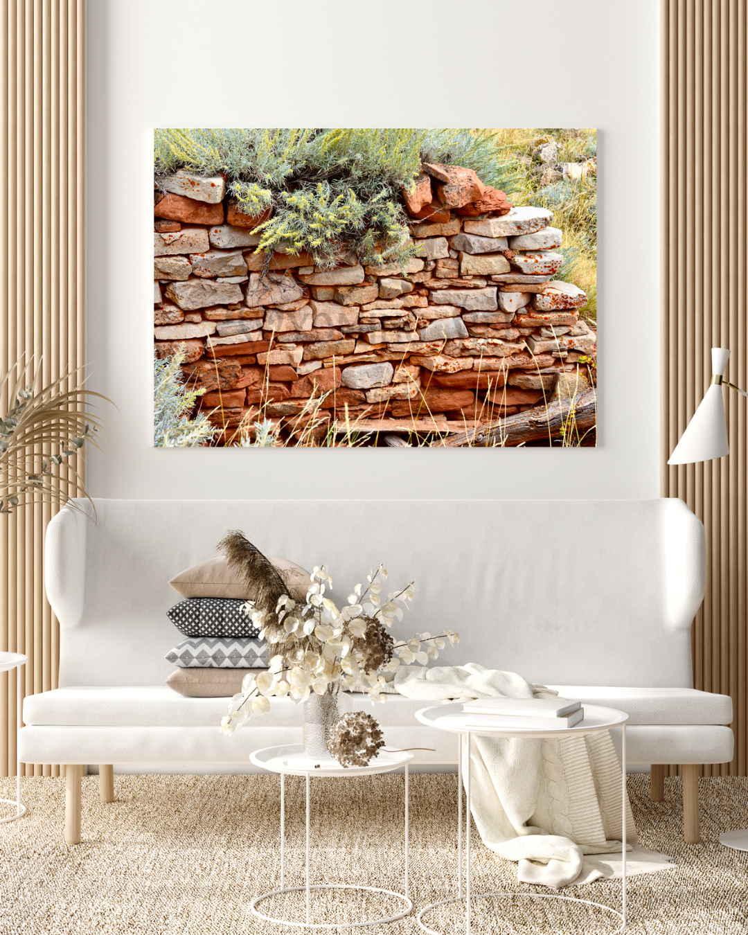 Matte Print, Old Root Cellar Wall