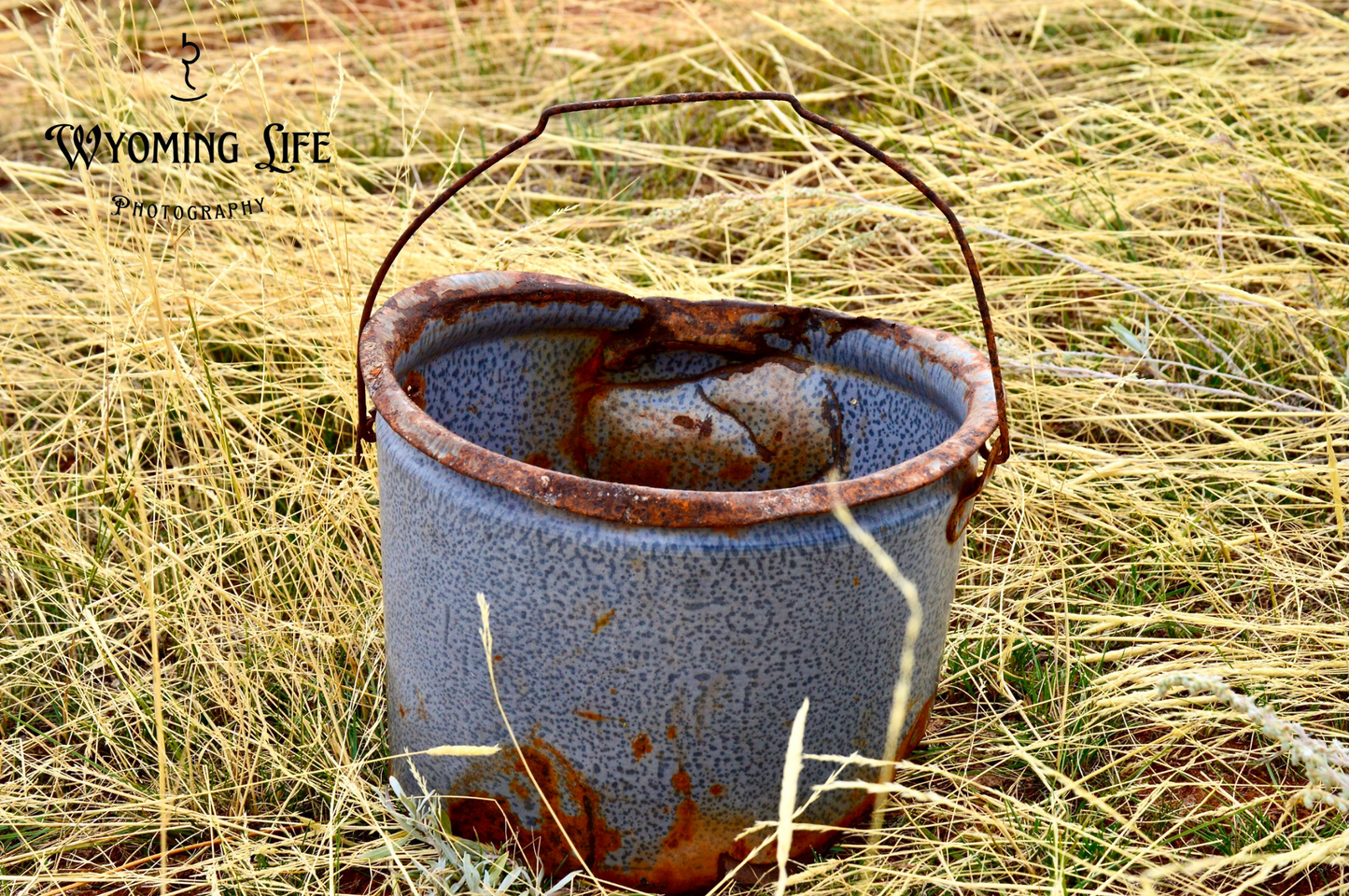 Metal, Old Water Pail