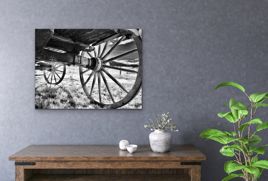 Matte Print, Wagon Wheel